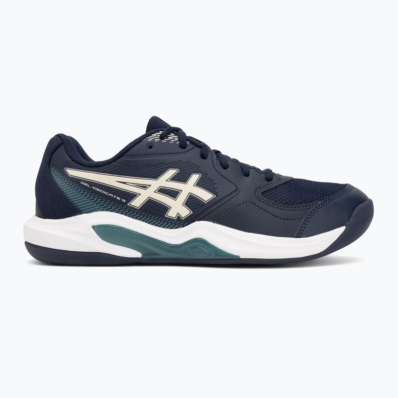 Кросівки тенісні чоловічі ASICS Gel-Dedicate 9 Indoor midnight/oatmeal 2