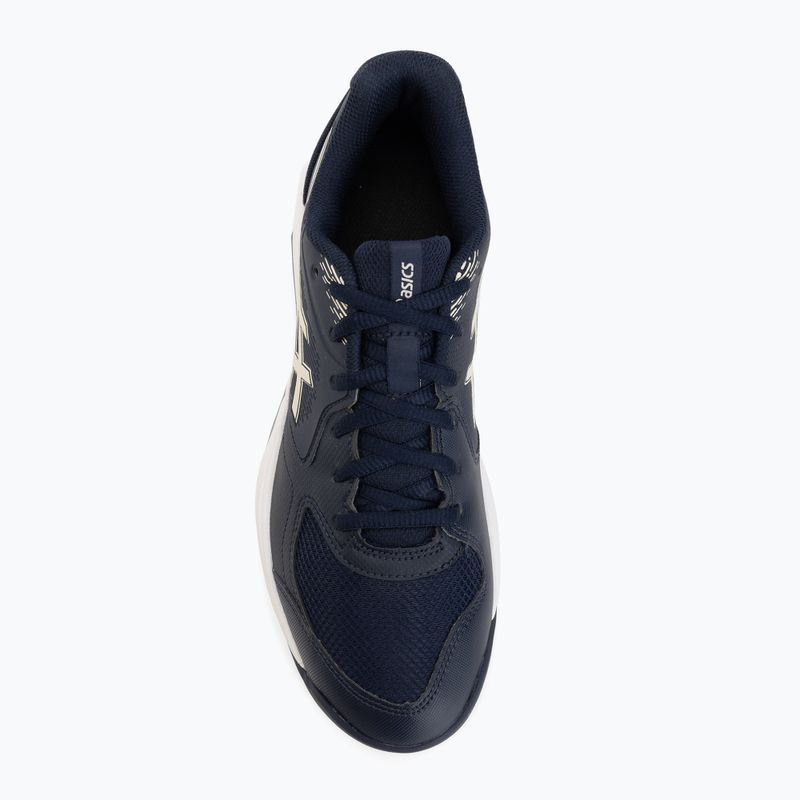 Кросівки тенісні чоловічі ASICS Gel-Dedicate 9 Indoor midnight/oatmeal 5