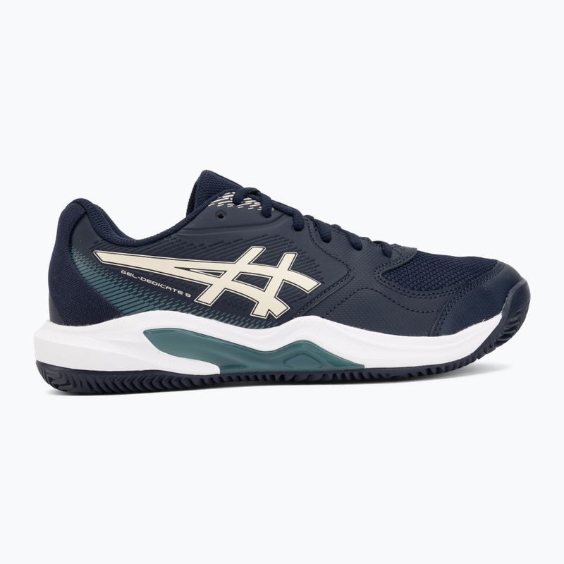 Кросівки тенісні чоловічі ASICS Gel-Dedicate 9 Clay midnight/oatmeal 2