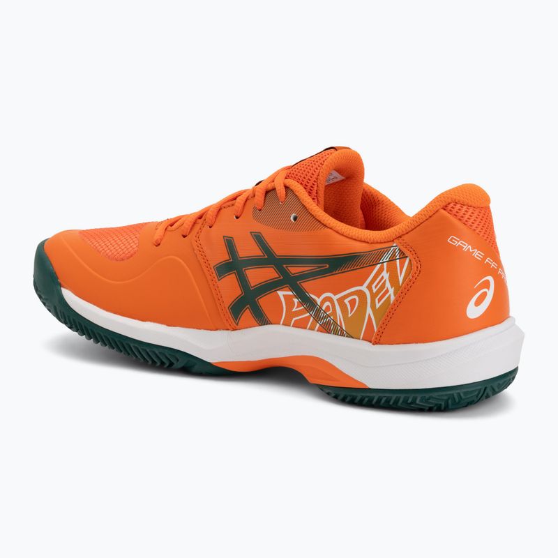 Кросівки для паделя чоловіче Asics Game Ff Padel Energy Orange/Jewel Green 3