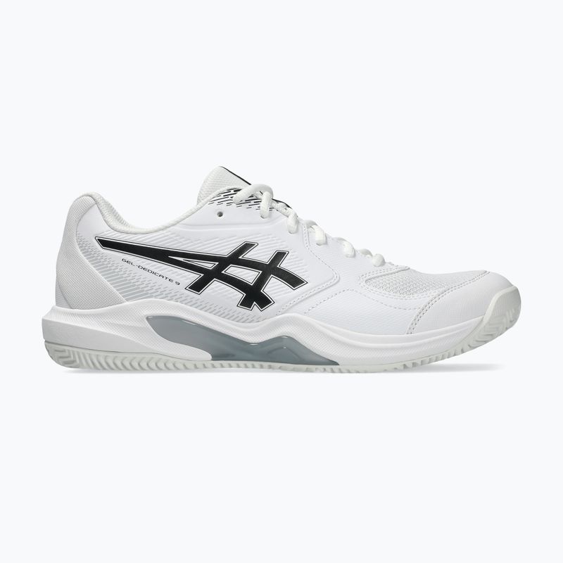 Кросівки тенісні чоловічі ASICS Gel-Dedicate 9 Clay white/black