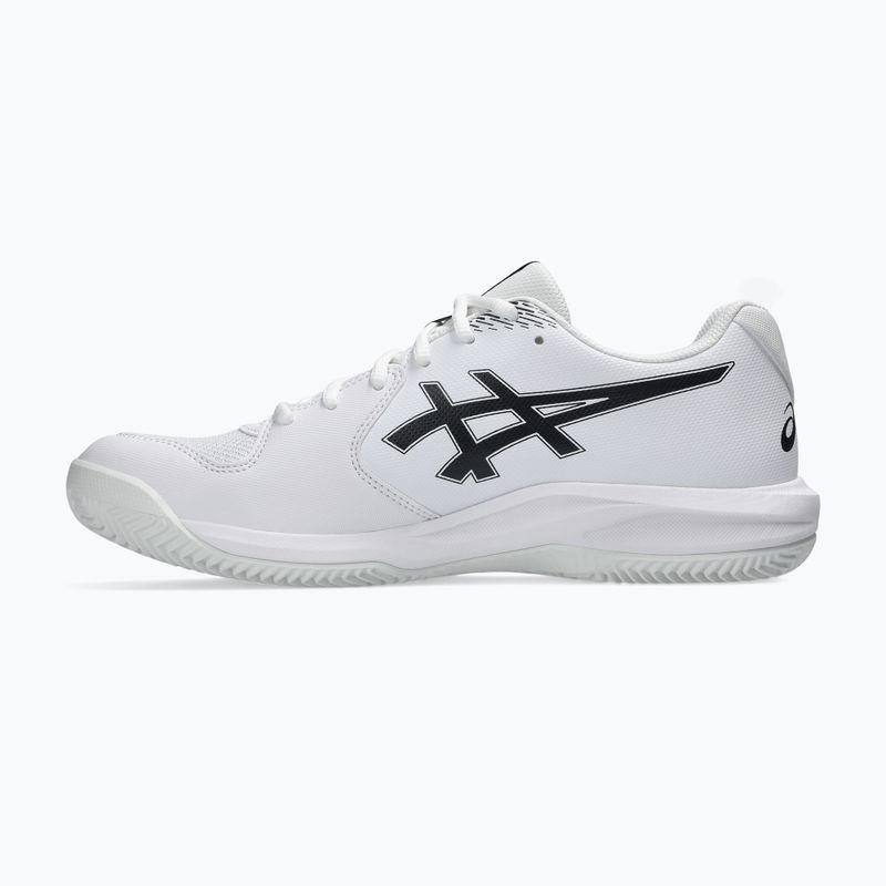 Кросівки тенісні чоловічі ASICS Gel-Dedicate 9 Clay white/black 2