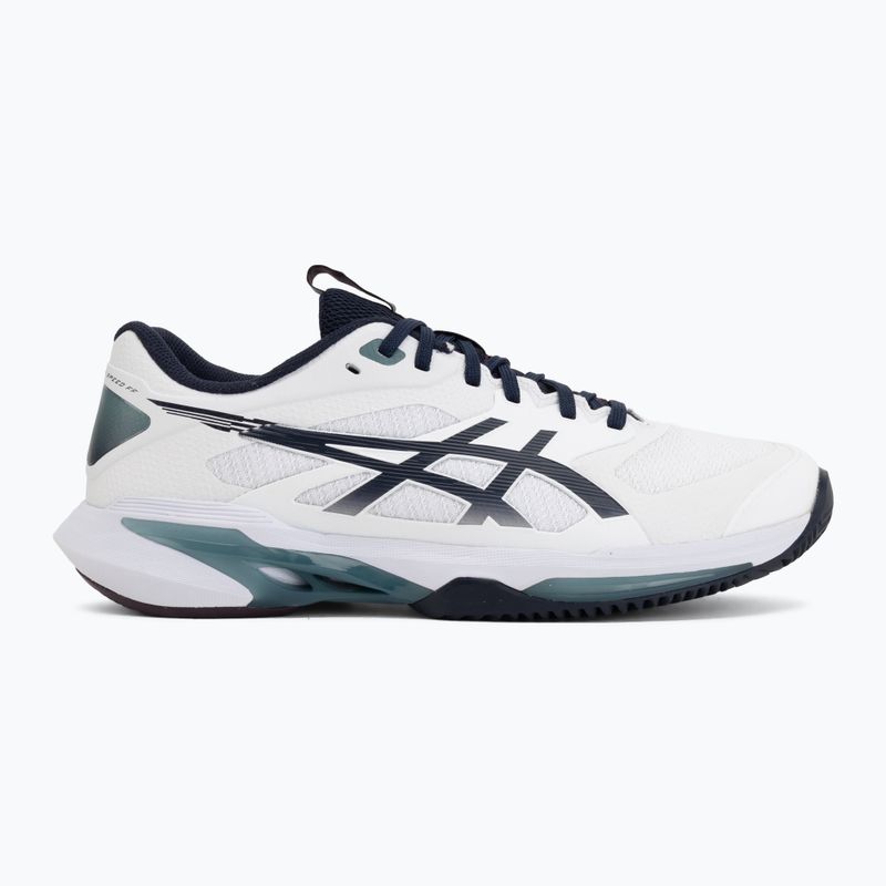 Кросівки тенісні чоловічі ASICS Solution Speed FF 4 Clay white/midnight 2