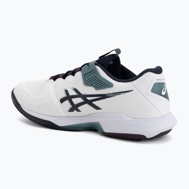 Кросівки тенісні чоловічі ASICS Solution Speed FF 4 Clay white/midnight 3