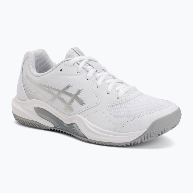 Кросівки для паделя жіноче ASICS Gel-Dedicate 9 Padel W white/pure silver