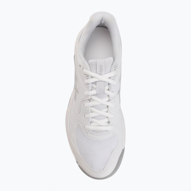 Кросівки для паделя жіноче ASICS Gel-Dedicate 9 Padel W white/pure silver 5