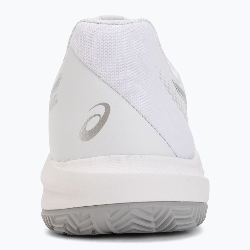 Кросівки для паделя жіноче ASICS Gel-Dedicate 9 Padel W white/pure silver 6