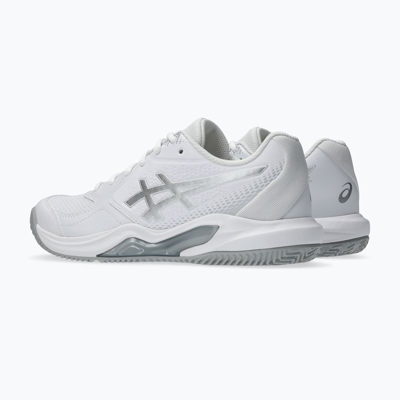 Кросівки для паделя жіноче ASICS Gel-Dedicate 9 Padel W white/pure silver 3