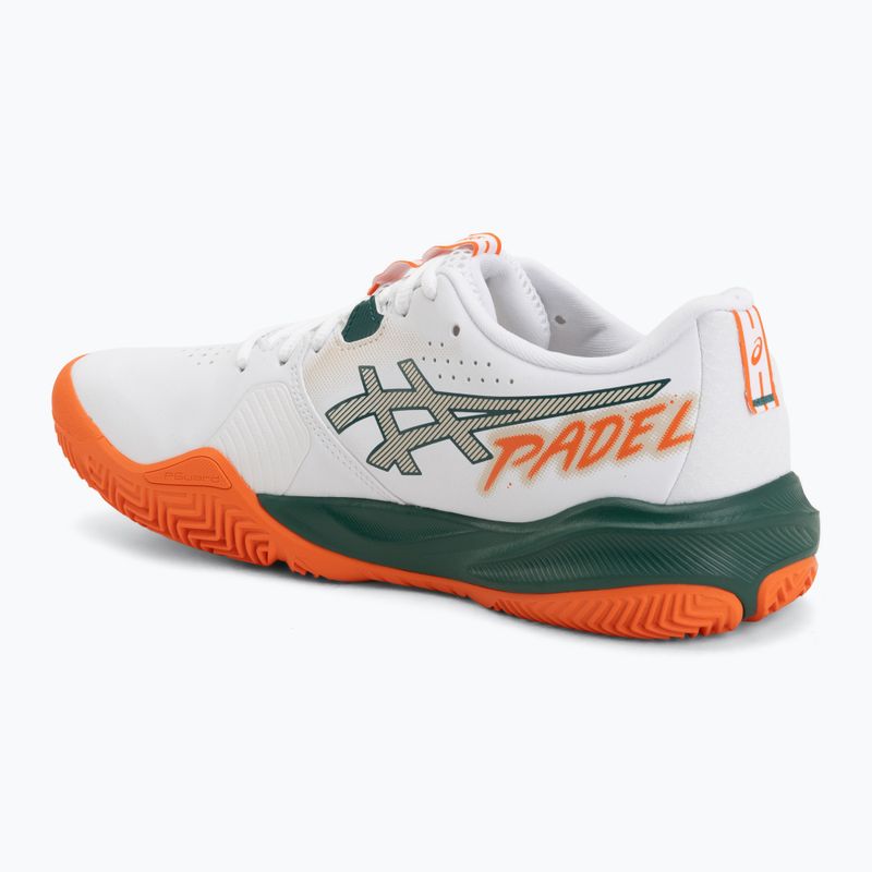Кросівки для паделя чоловіче Asics Gel-Challenger 15 Padel White/Energy Orange 3