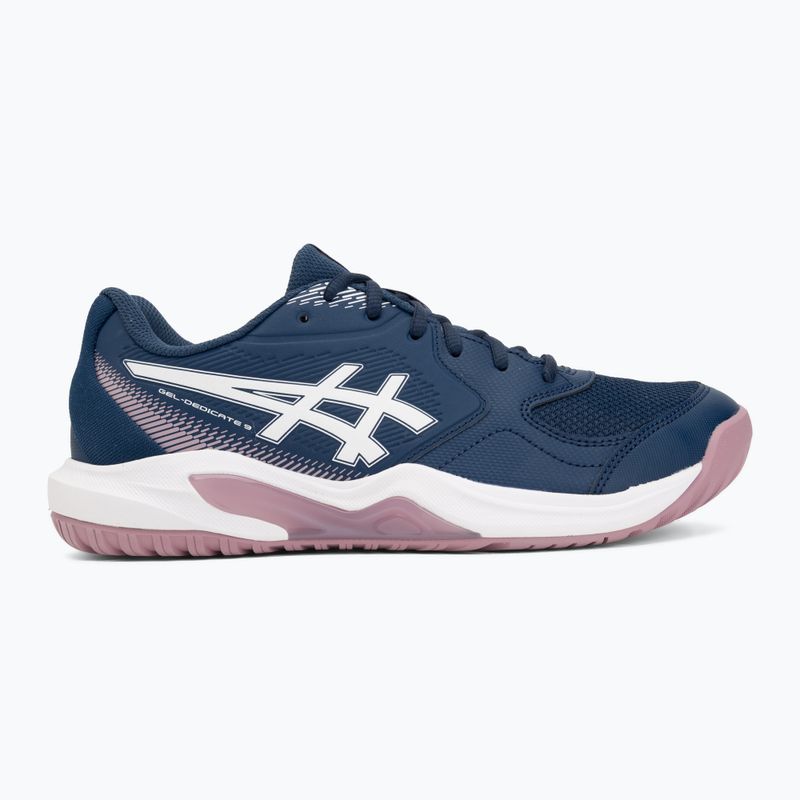 Кросівки тенісні жіночі ASICS Gel-Dedicate 9 In independence blue/white 2