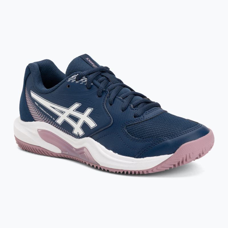 Кросівки тенісні жіночі ASICS Gel-Dedicate 9 Clay W independence blue/white