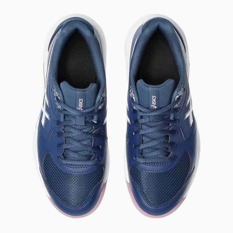 Кросівки тенісні жіночі ASICS Gel-Dedicate 9 Clay W independence blue/white 5
