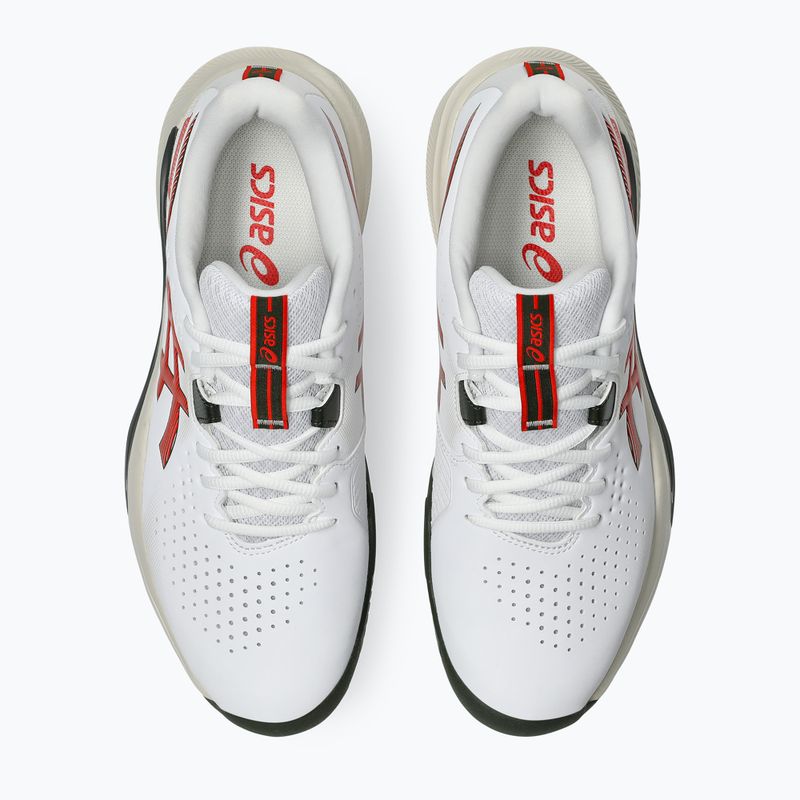 Кросівки тенісні чоловічі ASICS Gel-Challenger 15 Clay white/cherry tomato 4