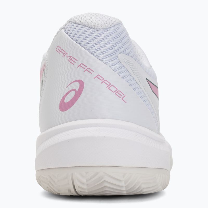 Кросівки для паделя жіноче ASICS Game FF Padel white/bubblegum 6