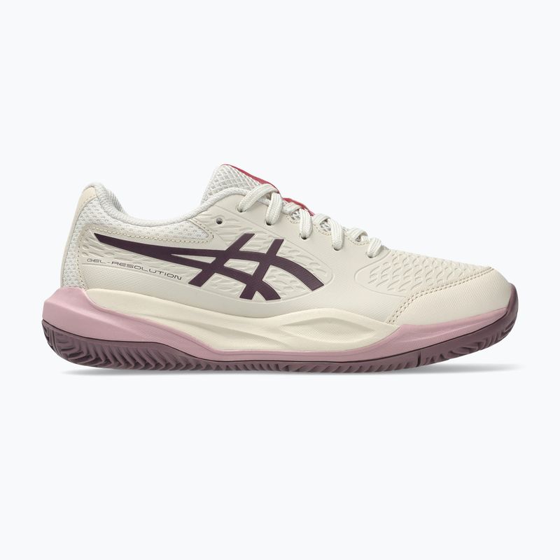 Кросівки тенісні дитячі ASICS Gel-Resolution X GS Clay soft oat/dark aubergine 2
