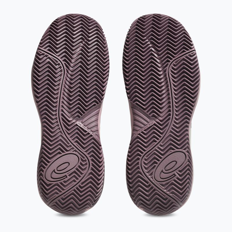 Кросівки тенісні дитячі ASICS Gel-Resolution X GS Clay soft oat/dark aubergine 4