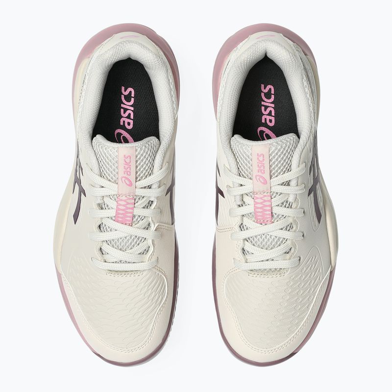 Кросівки тенісні дитячі ASICS Gel-Resolution X GS Clay soft oat/dark aubergine 5