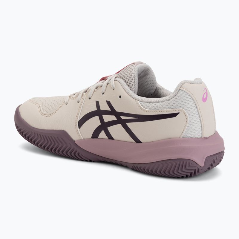 Кросівки тенісні дитячі ASICS Gel-Resolution X GS Clay soft oat/dark aubergine 3