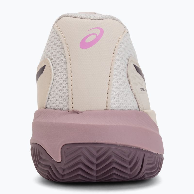 Кросівки тенісні дитячі ASICS Gel-Resolution X GS Clay soft oat/dark aubergine 6
