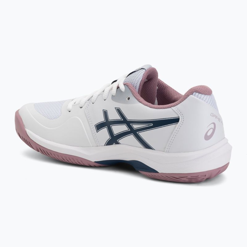 Кросівки тенісні жіночі ASICS Game FF white/independence blue 3
