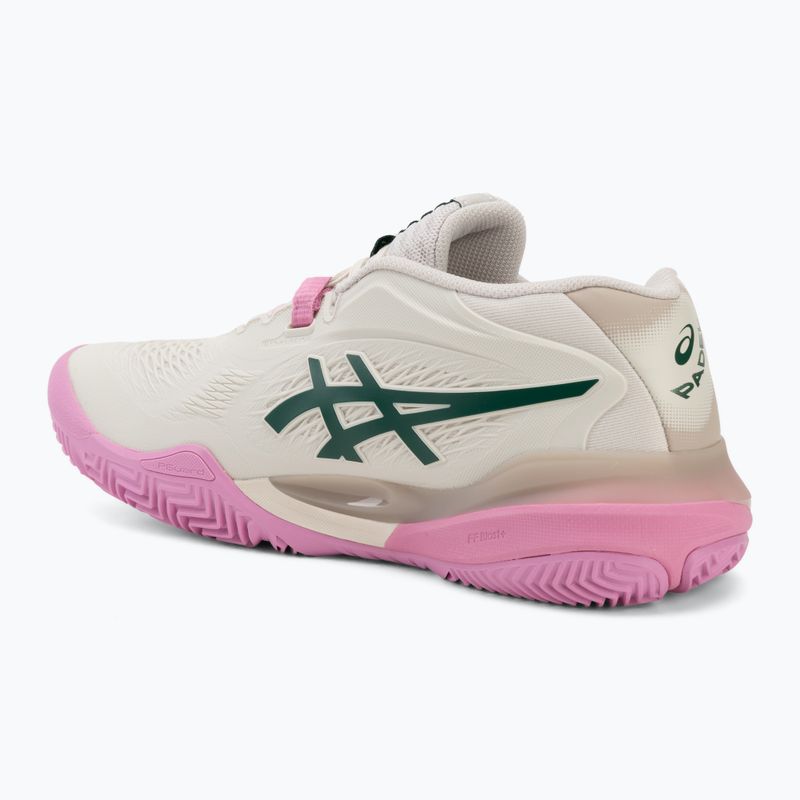 Кросівки для паделя жіноче Asics Gel-Resolution X Padel Soft Oat/Jewel Green 3