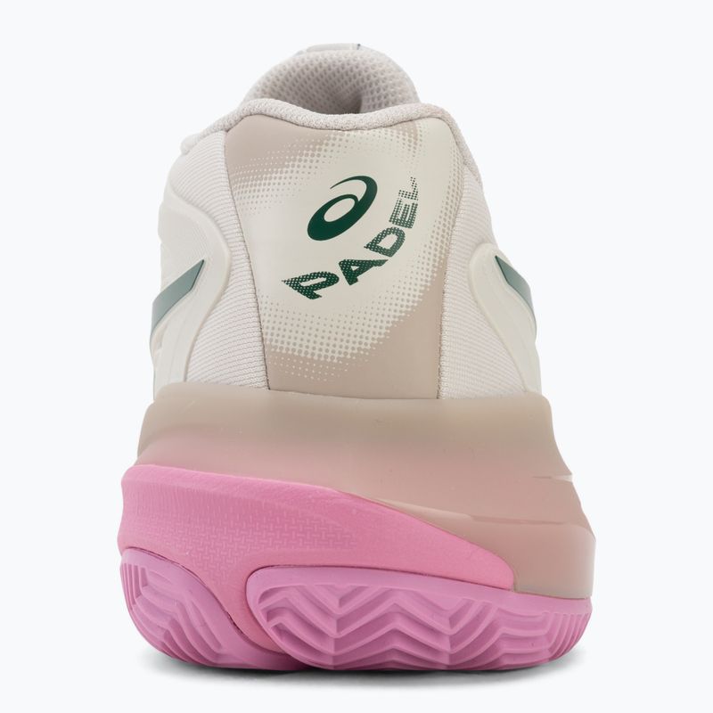 Кросівки для паделя жіноче Asics Gel-Resolution X Padel Soft Oat/Jewel Green 6