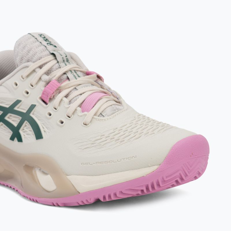 Кросівки для паделя жіноче Asics Gel-Resolution X Padel Soft Oat/Jewel Green 7
