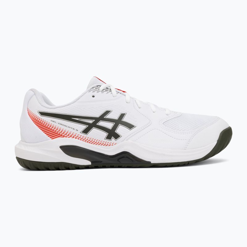 Кросівки тенісні чоловічі ASICS Gel-Dedicate 9 white/vintage khaki 2