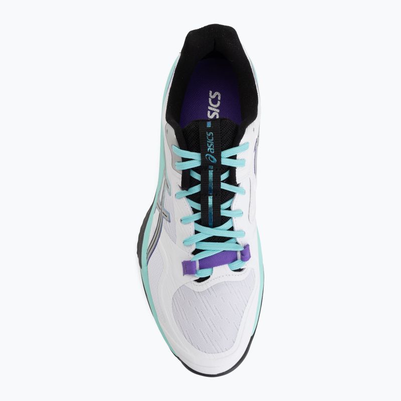 Кросівки волейбольні чоловічі ASICS Sky Elite FF 4 white/radiant amethyst 5
