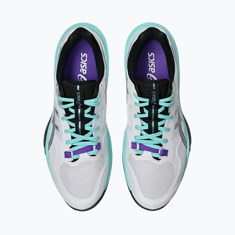 Кросівки волейбольні чоловічі ASICS Sky Elite FF 4 white/radiant amethyst 4