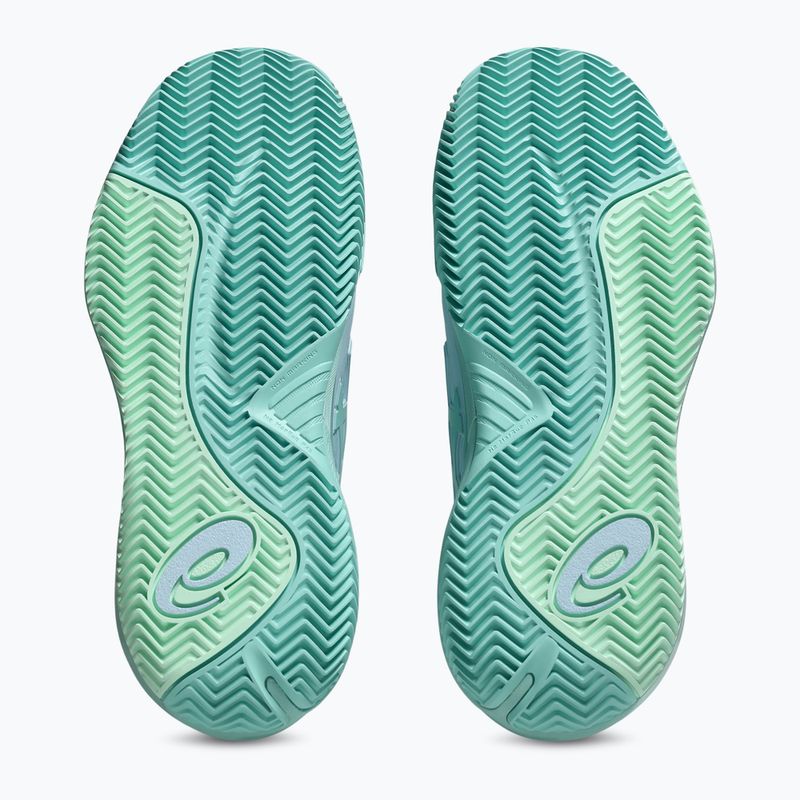 Кросівки тенісні жіночі ASICS Gel-Resolution X Clay light blue/oasis green 3