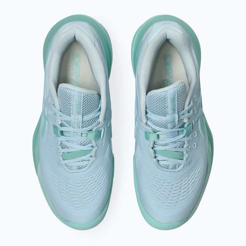 Кросівки тенісні жіночі ASICS Gel-Resolution X Clay light blue/oasis green 4
