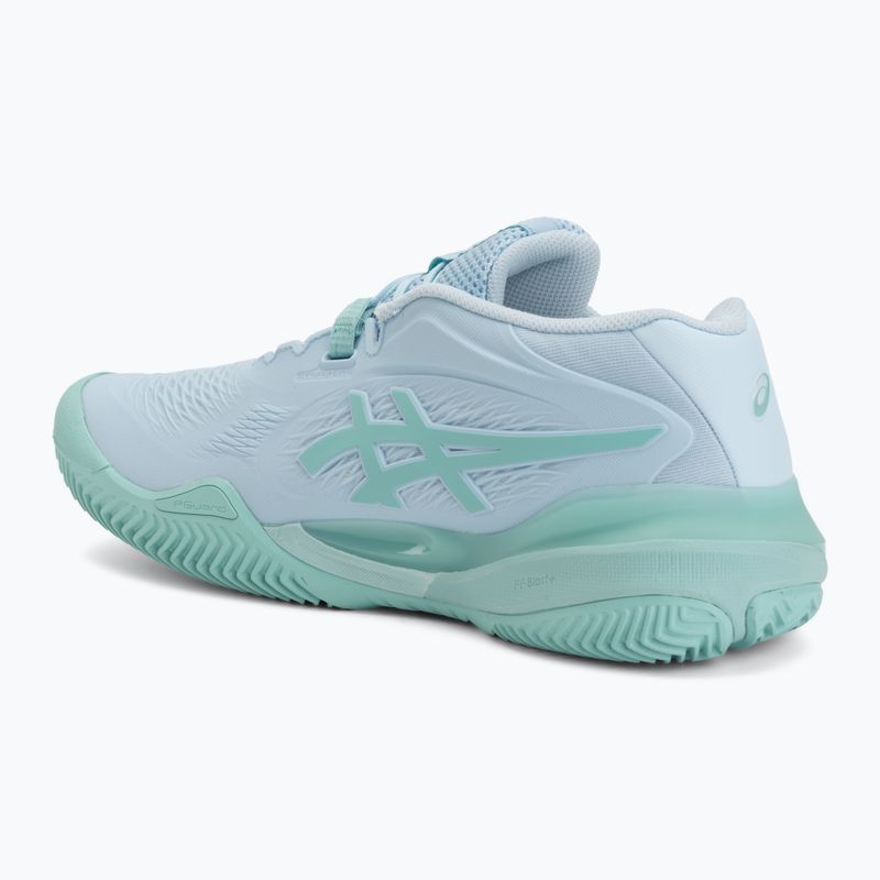 Кросівки тенісні жіночі ASICS Gel-Resolution X Clay light blue/oasis green 3
