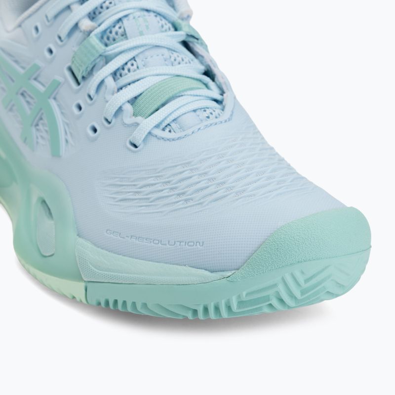 Кросівки тенісні жіночі ASICS Gel-Resolution X Clay light blue/oasis green 7