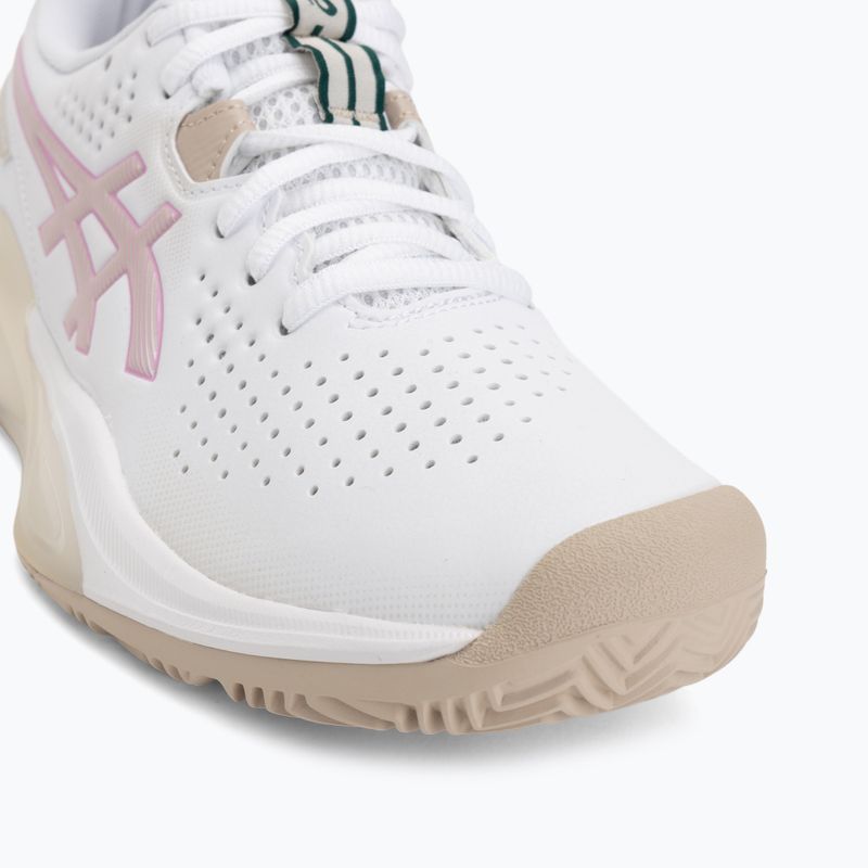 Кросівки для паделя жіноче ASICS Gel-Challenger 15 Padel white/bubblegum 7