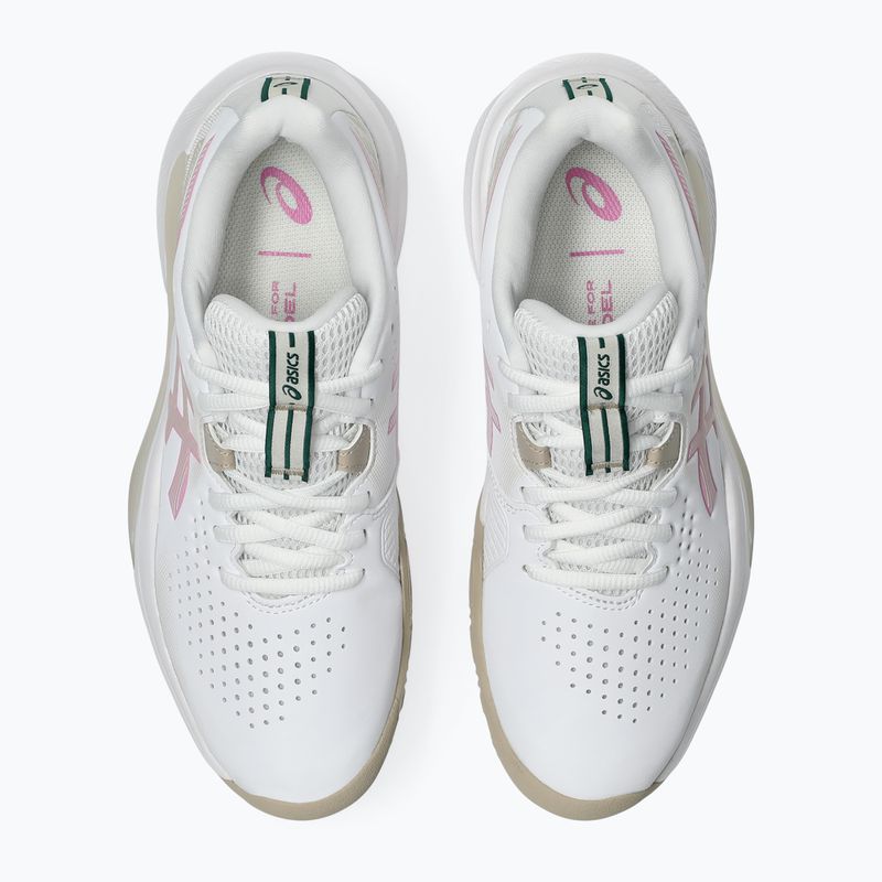 Кросівки для паделя жіноче ASICS Gel-Challenger 15 Padel white/bubblegum 5