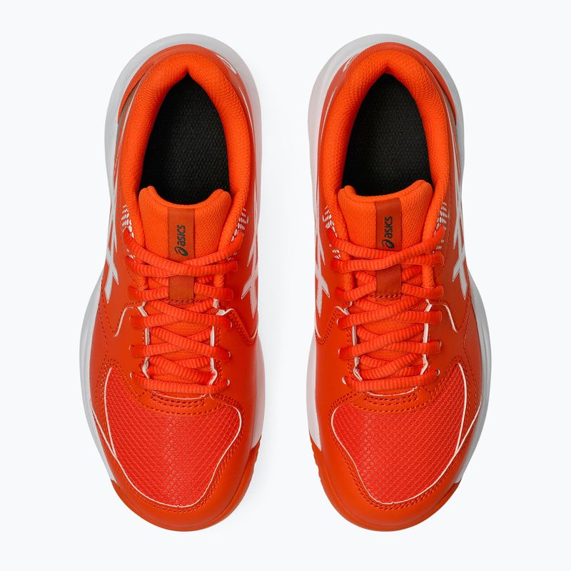 Кросівки для паделя ASICS Gel-Dedicate 9 Padel GS energy orange/white 5