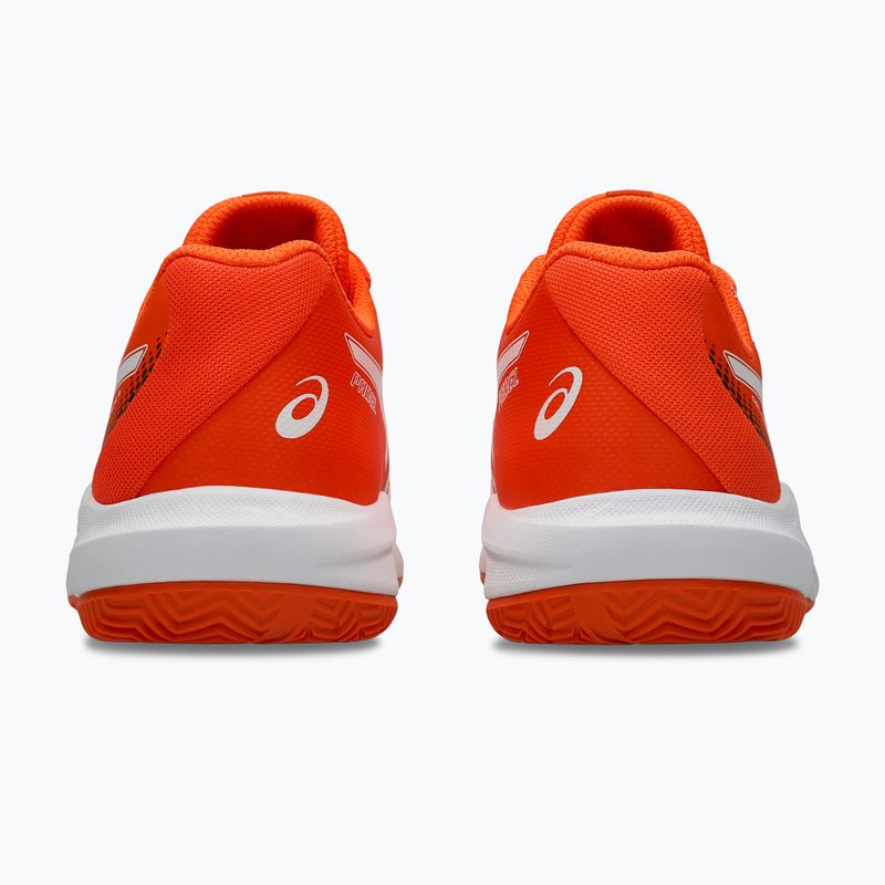 Кросівки для паделя ASICS Gel-Dedicate 9 Padel GS energy orange/white 6