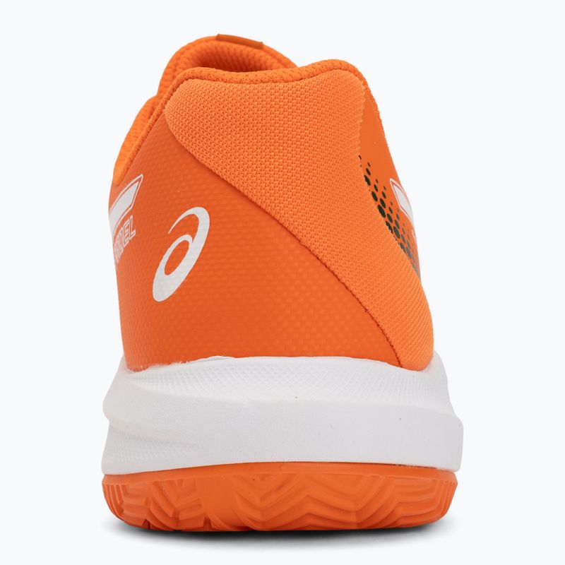 Кросівки для паделя ASICS Gel-Dedicate 9 Padel GS energy orange/white 6