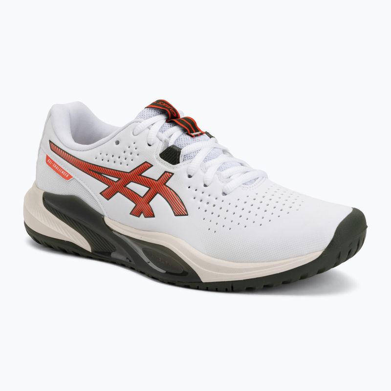 Кросівки тенісні чоловічі ASICS Gel-Challenger 15 white/cherry tomato
