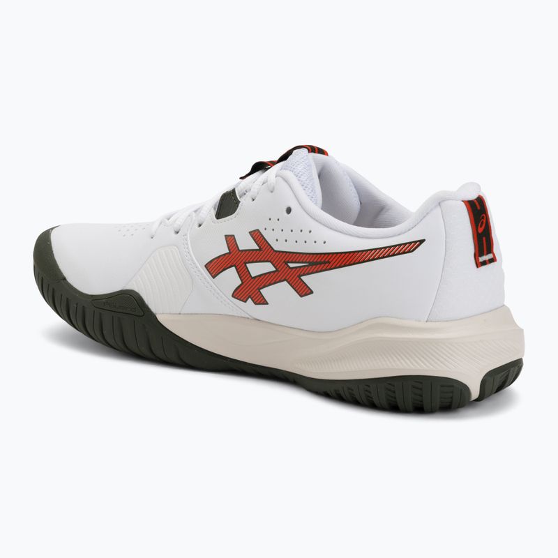 Кросівки тенісні чоловічі ASICS Gel-Challenger 15 white/cherry tomato 3