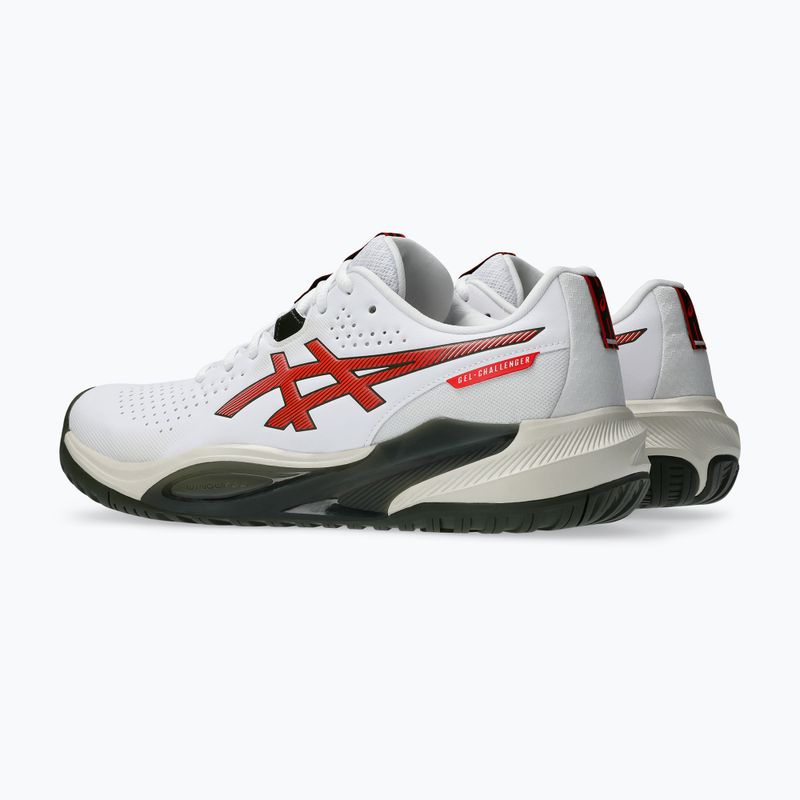 Кросівки тенісні чоловічі ASICS Gel-Challenger 15 white/cherry tomato 3