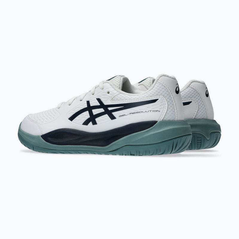 Кросівки тенісні дитячі ASICS Gel-Resolution X GS white/midnight 3