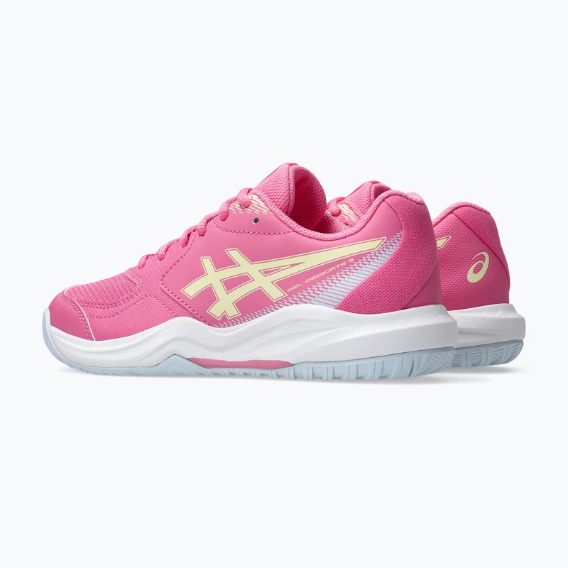 Кросівки тенісні дитячі ASICS Gel-Dedicate 9 GS dragon fruit/soft yellow 3