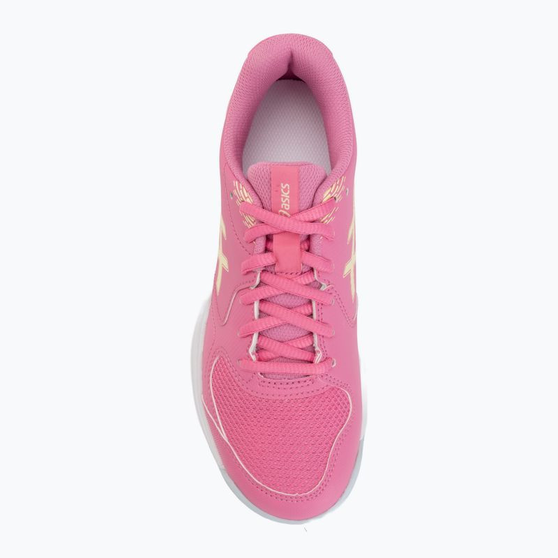 Кросівки тенісні дитячі ASICS Gel-Dedicate 9 GS dragon fruit/soft yellow 5