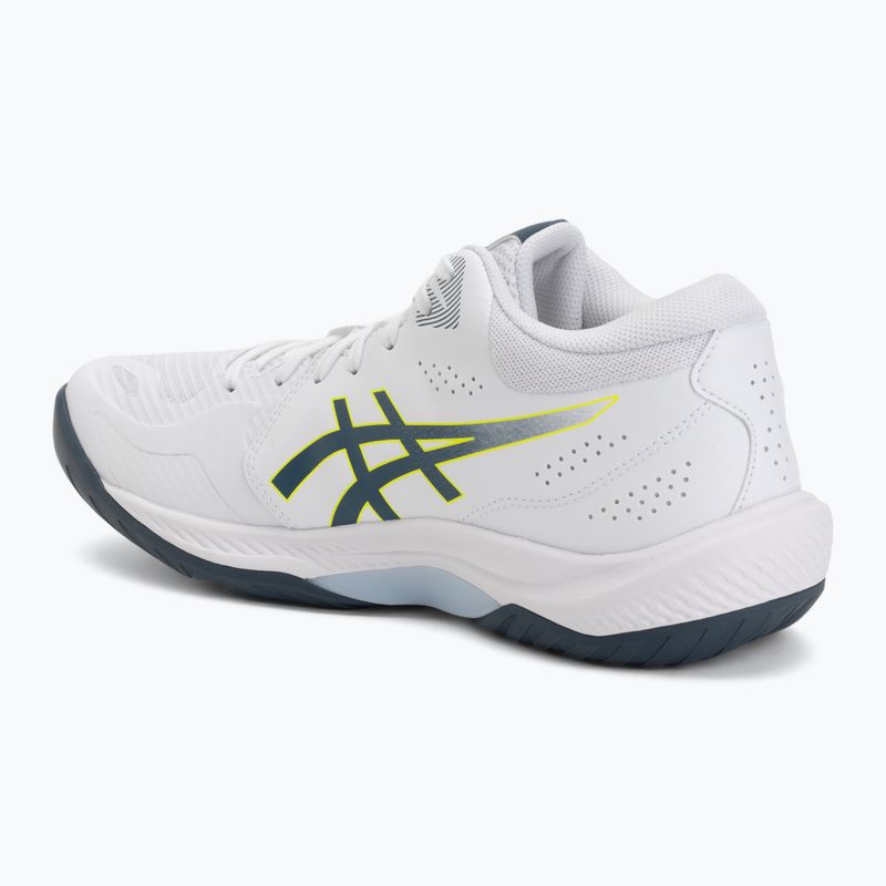 Кросівки волейбольні чоловічі ASICS Beyond FF MT 2 white/raw indigo 3