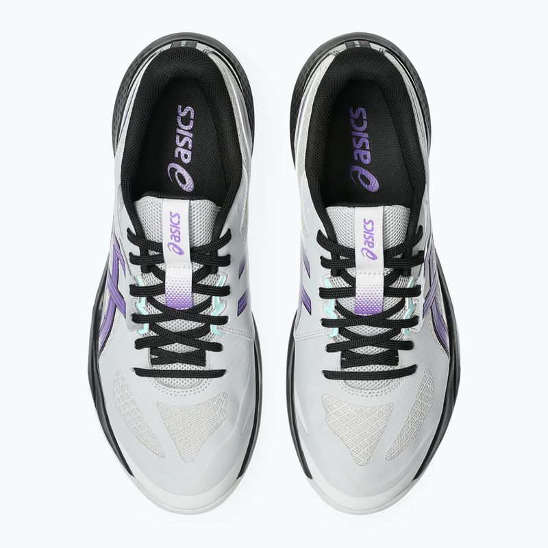 Кросівки волейбольні чоловічі ASICS Gel-Tactic 13 concrete/radiant amethyst 4