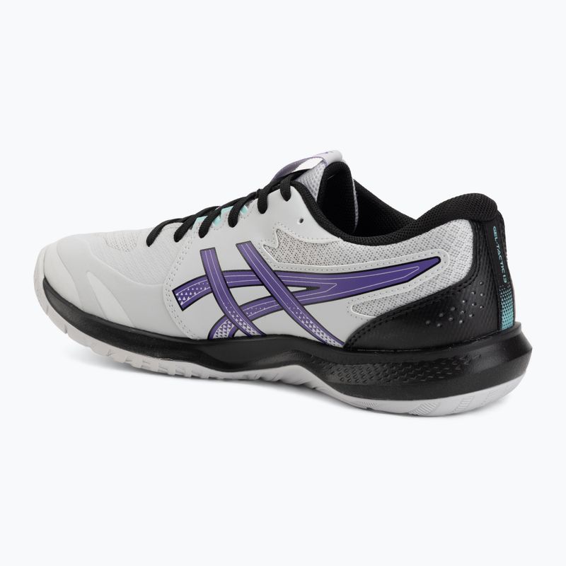 Кросівки волейбольні чоловічі ASICS Gel-Tactic 13 concrete/radiant amethyst 3