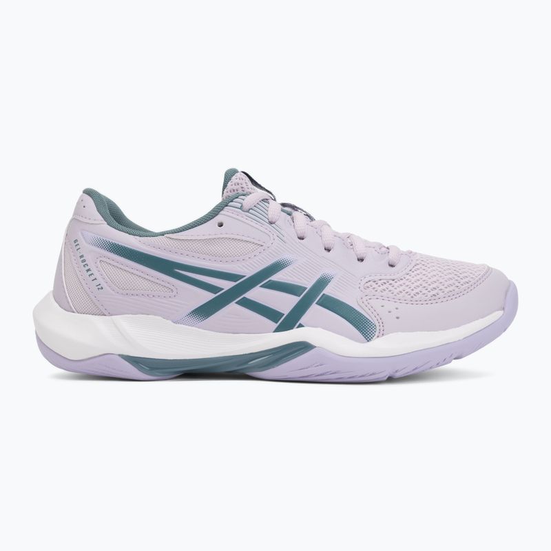 Кросівки волейбольні жіночі ASICS Gel-Rocket 12 dahlia/foggy teal 2