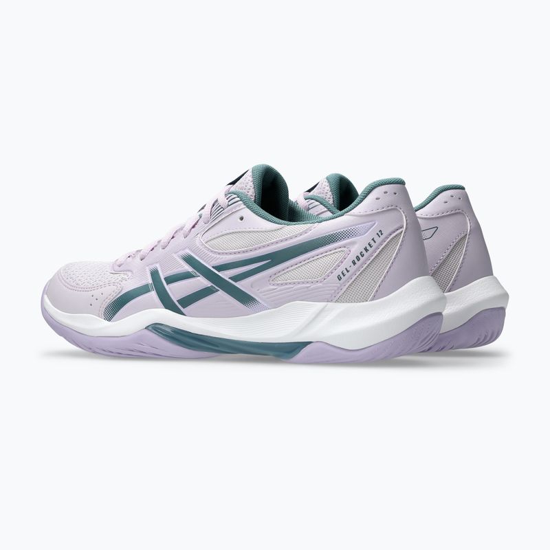 Кросівки волейбольні жіночі ASICS Gel-Rocket 12 dahlia/foggy teal 4